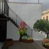 terraza con jardineras metálicas corten formas orgánicas